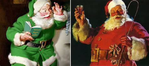 de que color era santa claus originalmente|El verdadero color de Santa Claus